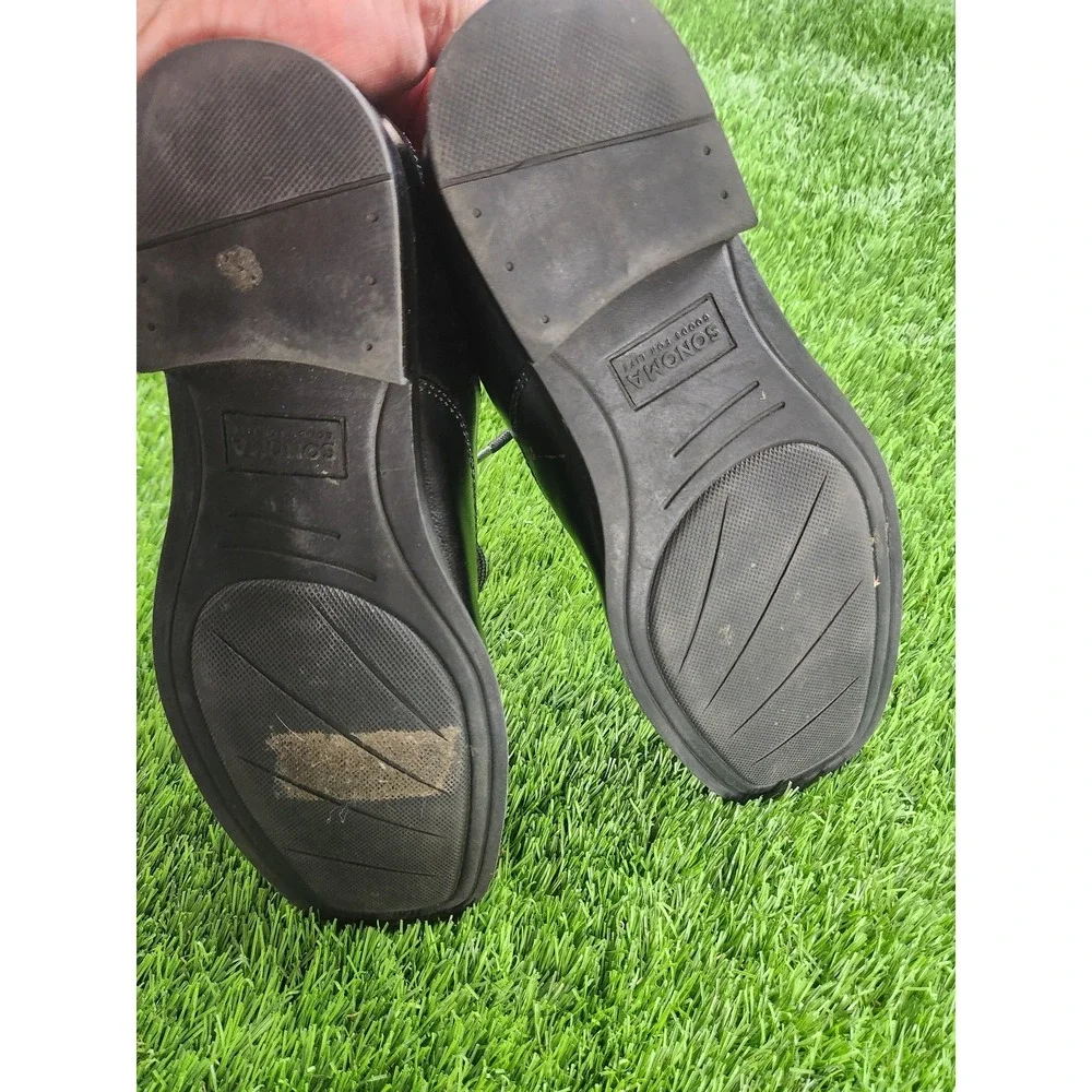 Sonoma Goods For Life‎ Shoes Boys Size 6 Black Dress Oxford Square Toe Lace Up